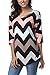 DREAGAL Womens Striped V Neck Shirt Mini Dress Large Multicoloured