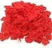 CODE FLORIST 2200 PCS Red Silk Rose Petals Wedding Flower Decoration
