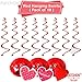 KatchOn, Red Hearts Valentines Hanging Decorations - Pack of 30, No DIY | Valentines Decorations Indoor, Hanging Hearts Decorations | Hanging Valentines Decorations | Valentines Decor