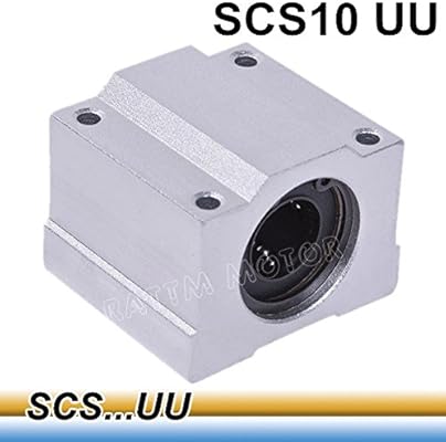 4 Pcs Scs Type Linear Motion Ball Bearing Pillow Block Closed