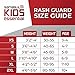 Sanabul Kids Essential Long Sleeve Rashguard Youth BJJ Childrens Martial Arts - RED, Medium