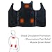 Vinmori 2018 Electric Heated Vest Washable Size Adjustable (Battery Not Included)