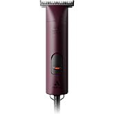 Andis 23330 AGC Super 2-Speed Horse Clipper, Includes T-84 Blade, Burgundy | Cool &amp; quiet running, extra-wide detachable blade, professional horse &amp; pet grooming clipper