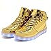 CIOR High Top LED Light Up Shoes 11 Colors Flashing Rechargeable Sneakers For Mens Womens Girls Boys,101B,07,37