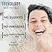 Teenology Body Wash for Teens - Avoid Body Acne and Breakouts - Sulfate and Paraben Free, Natural Botanical Extracts (Tropical Orange)