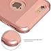 iPhone 6S Plus Case, iPhone 6 Plus Case, AUMIAU Hybrid Slim Fit Dual Layer Shockproof Hard Protection Protective Case Cover (Rose Gold)