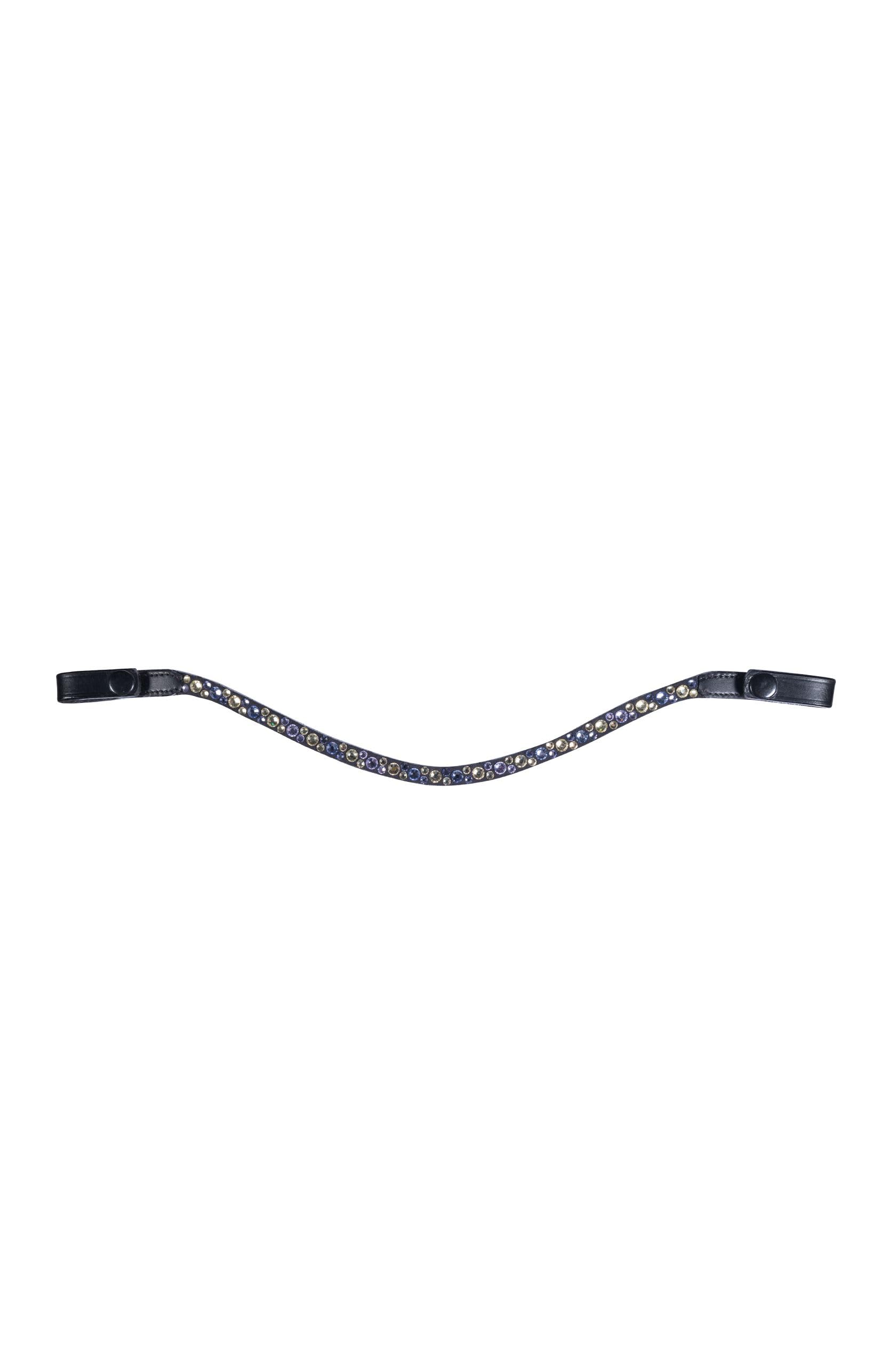 HKM Eliana Browband, Dark Lilac, Full