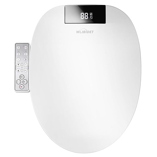 WLJBIDET TOILET BIDET SEAT, INSTANT WARM WATER, SELF-CLEANING...