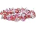CrazyOutlet Hershey's Hugs Red Pink Warp, Valentines Day Kisses Hugs Candy Bulk Assortment, 2 Lbs