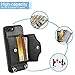 LAMEEKU iPhone 8 Plus Wallet Case, iPhone 7 Plus Case Leather with Credit Card Holder Slot, Protective Cover with Crossbody Chain Strap Wrist Strap for Apple iPhone 7 Plus/8 Plus 5.5