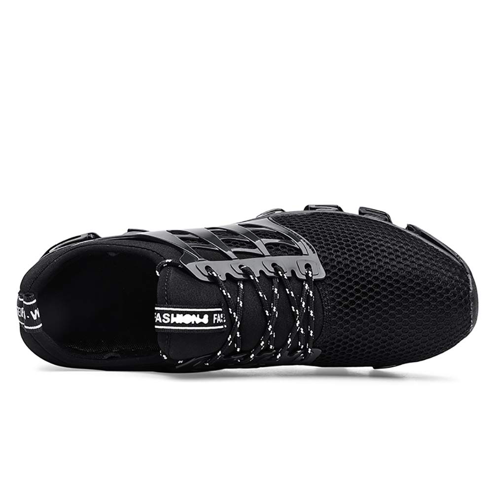 Smapavic Mens Outdoor Sport Walking Shoes Lightweight Mesh Wide Sneakers Trail Running Shoes