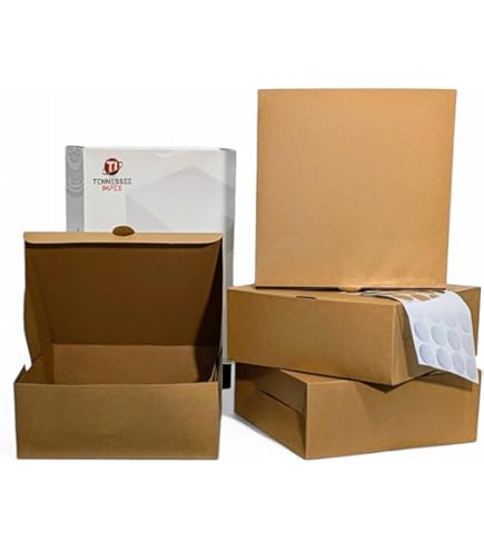 Boîtes Pâtisserie 30x30x12 Cm - Lot De 25 - Carton Robustes Pour Gâteaux, Cupcakes - Présentation Pro