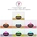 InnoGear 500ml Aromatherapy Essential Oil Diffuser Wood Grain Aroma Diffusers Cool Mist Humidifier with Timer Adjustable Mist 7 Color Changing Night Lights Waterless Auto Shut-Off