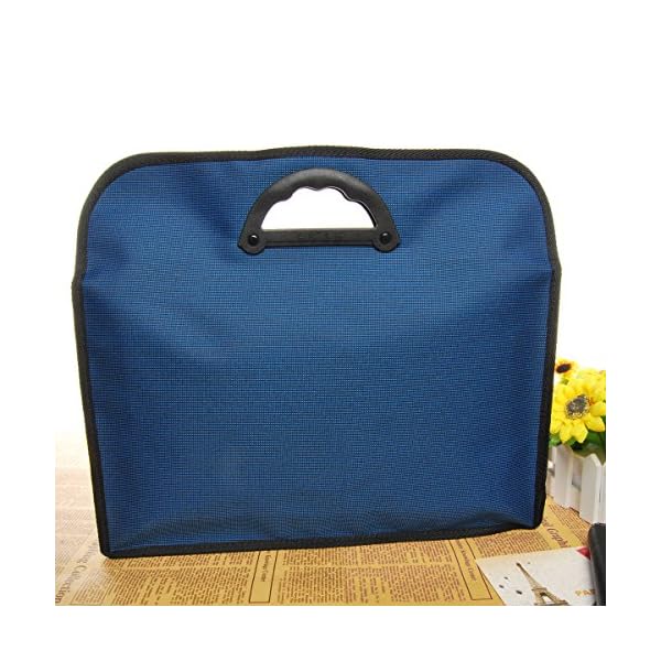 VORCOOL-Waterproof-Document-Bag-Portable-Waterproof-Double-layer-Oxford-Fabric-Documents-Pouch-Bag-Dark-Blue VORCOOL-Waterproof-Document-Bag-Portable-Waterproof-Double-layer-Oxford-Fabric-Documents-Pouch-Bag-Dark-Blue
