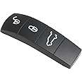Key Button Cover Compatible with Porsche Cayenne Models from 2011 to 2017 Compatible with Porsche Macan from 2017 to Today Key fob Center Button Rubber Protectors (Compatible with Cayenne 11-17)