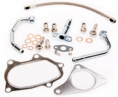 Turbocharger Oil and Water Line Kit fit SUBARU EJ20 EJ25 IHI RHF55 RHF5HB VF30 VF34 VF39 VF43