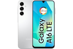 Samsung Galaxy A16 4G Dual SIM (128GB, 2025) 6.7" 90Hz AMOLED, Splash Resistant, 8Core, 50MP Camera (Factory Unlocked International Model for GSM, Global) A165M/DS (25W Fast Charger Bundle, Grey)