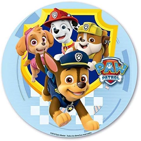 Other Gift Party Supplies Pat Patrol Deco Cake Edible Birthday Unleavened Disc Cm Home Garden