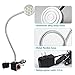 Magnetic Work Light 700 Lumen 120v Led Spot Lamp With 20 inch Flexible Gooseneck Adjustable Base for Lathe Cnc Milling Drilling Machine Woodworking Workbench Industrial Lighting