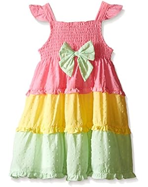 Girls' Color Block Sundress