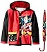 Disney Little Boys' Mickey Video Game Slicker and Umbrella, Multi, Small/Medium