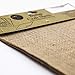 6-sheets Burlap Crafts Sheets 100% Natural Jute Fiber 8 1/2