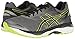 ASICS Men's Gel-Cumulus 18 Running Shoe, Carbon/Black/Safety Yellow, 9.5 M US