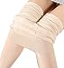 Mullsan® Women Winter Super Warm Velvet Stretchy Leggings Pants (Beige)