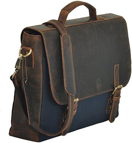 HOLIDAY DEALS !! SALE !! TONY'S BAGS - 15.6 inch Laptop bag - College Bag, Office Bag, Business Bag Briefcase in Vintage Style