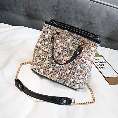 SAOGA Fairy bag tide Korean version of the chain Messenger bag wild pearl woolen shoulder bag shoulder bag autumn on the new