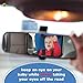 Premium Infant Carseat Mirror & Baby on Board Sign: View Backseat Without Risk! Headrest Mirrors for Parents in The Drivers Seat to See Their Kids in The Rear Seats. Car Travel Head Rest Accessories
