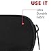 Fjallraven Men's Kånken, Black, 18 x 7.5 x 2.5 cm