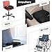 Seat Cushion Car Office Chair - Memory Foam Gel-Enhanced, Ergonomically & Large Designed Pillow for Sciatica, Tailbone, Coccyx Back Pain, And Relief, Comfort - Seat Cushion Car Office Chair - Black