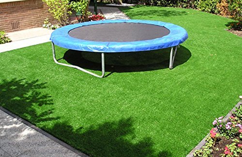 Synturfmats 3'x3' Artificial Grass Carpert Rug - Premium Indoor/Outdoor Green Synthetic Turf, 4-Toned Blades