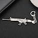 Agel (3 PACK) guns SCAR Rifle AWP Sniper Shark Rocket RPG weapons Toys Model Keychain Alloy Weapons Kids Toys Collection