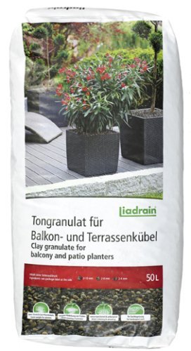 Liadrain S Tongranulat für Balkon-und Terrassenkübel 50 l Körnung 2-6 mm