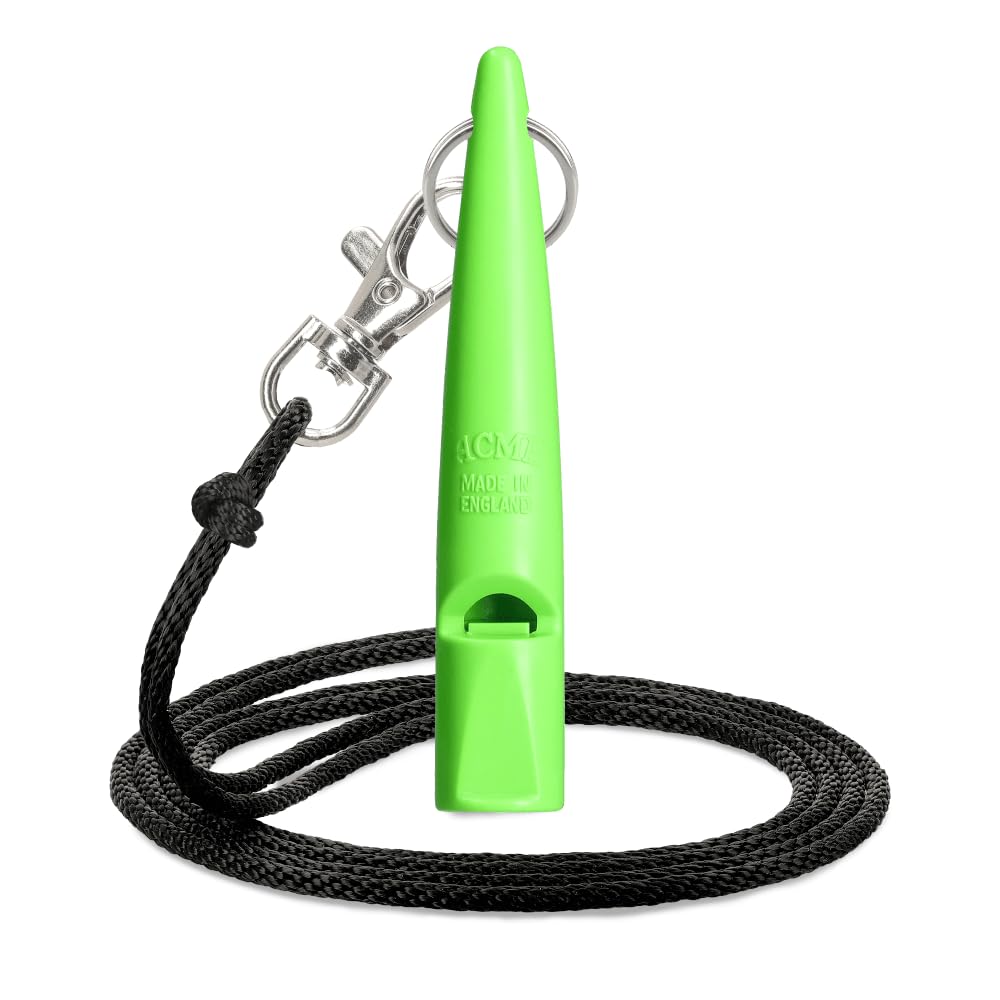 ACME dog whistle no. 211.5 with whistle strap | Original from England | Ideal for dog training | Food-Grade ABS Material | Standardized frequency | Loud and far-reaching