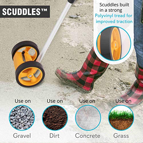 5 Double+Wheel+Collapsible+Measuring+Yellow