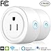 Wifi Smart Plug, Wi-Fi Smart House Devices Light Switch Power Outlet Timer Plug Compatible with Alexa Echo & Google Home Remote Control Through a Smart Phone From Anywhere Anytime ( 2 Pack )