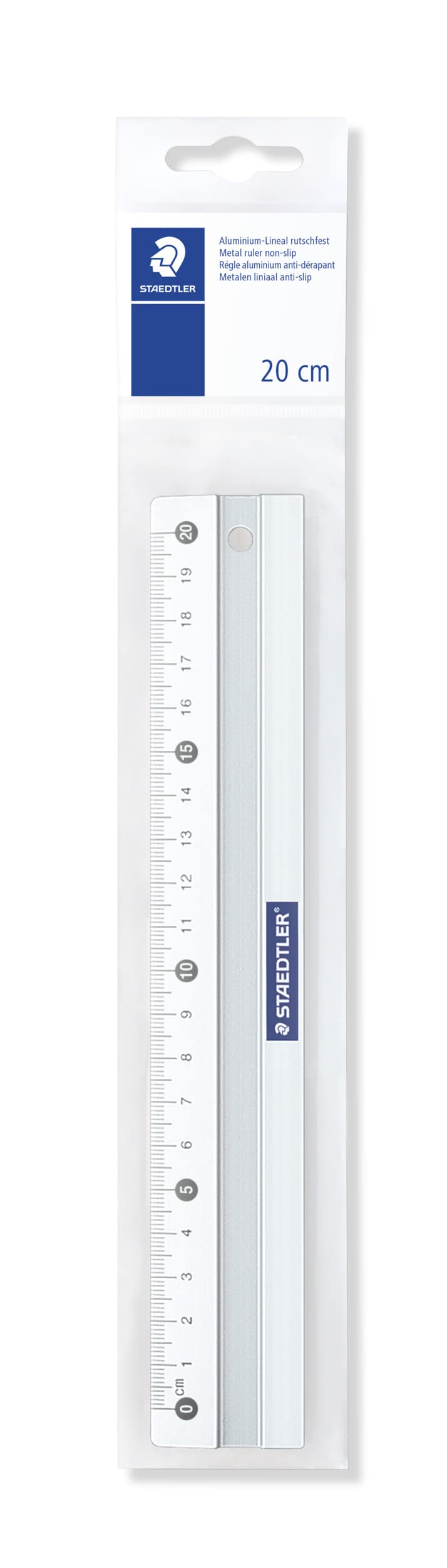 Staedtler Mars 563 20 Aluminium Ruler, 20 cm