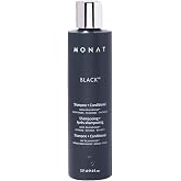MONAT Black Shampoo + Conditioner &ndash; A 2-in-1 Formula for Optimal Hair Care in One Step &ndash; Cleanses, Conditions, and Promotes Stronger, Healthier-Looking Hair &ndash; For All Hair Types &ndash; 237ml (8.0 fl oz)