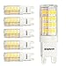 Kakanuo G9 LED Bulb 4Watt Warm White 3000K AC110-130V Non-Dimmable 52 * 2835SMD LEDs(Pack of 6)