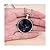Winter's Secret European and American Popular Halloween Glow Round Pendant Necklace