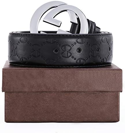 Fashion Leather Metal Buckle Unisex Men Belt Casual Business