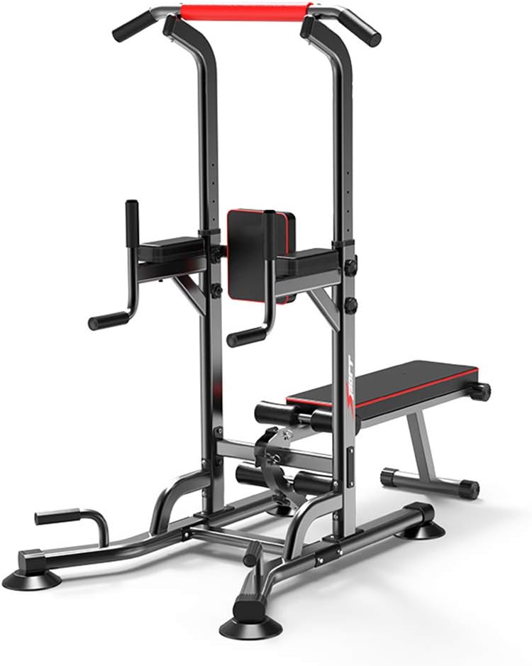 Adjustable Height Pull Up Station Multi Gym Power Station Home Fitness Training Equipment Vertical Push Up Workout Fitness