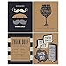 Thank You - Thank You Gift for Women - Wine Bottle Label Stickers - Set of 4