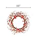 VGIA 18 Inch Red Berry Wreath Fall Wreath Front Door Decor Wreath Fall Decorations