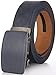 Marino Ratchet Genuine Leather Belt for Men - Casual Belt - Jean Perfect Belt - Navy Blue - Adjustable from 28