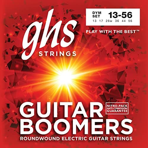 GHS Strings DYM Guitar Boomers, NickelPlated Electric Guitar Strings