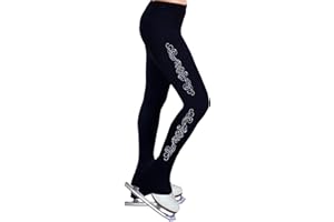 NY2 SPORTSWEAR Figure Skating Practice Pants with Rhinestones R297 - Adult Sizes